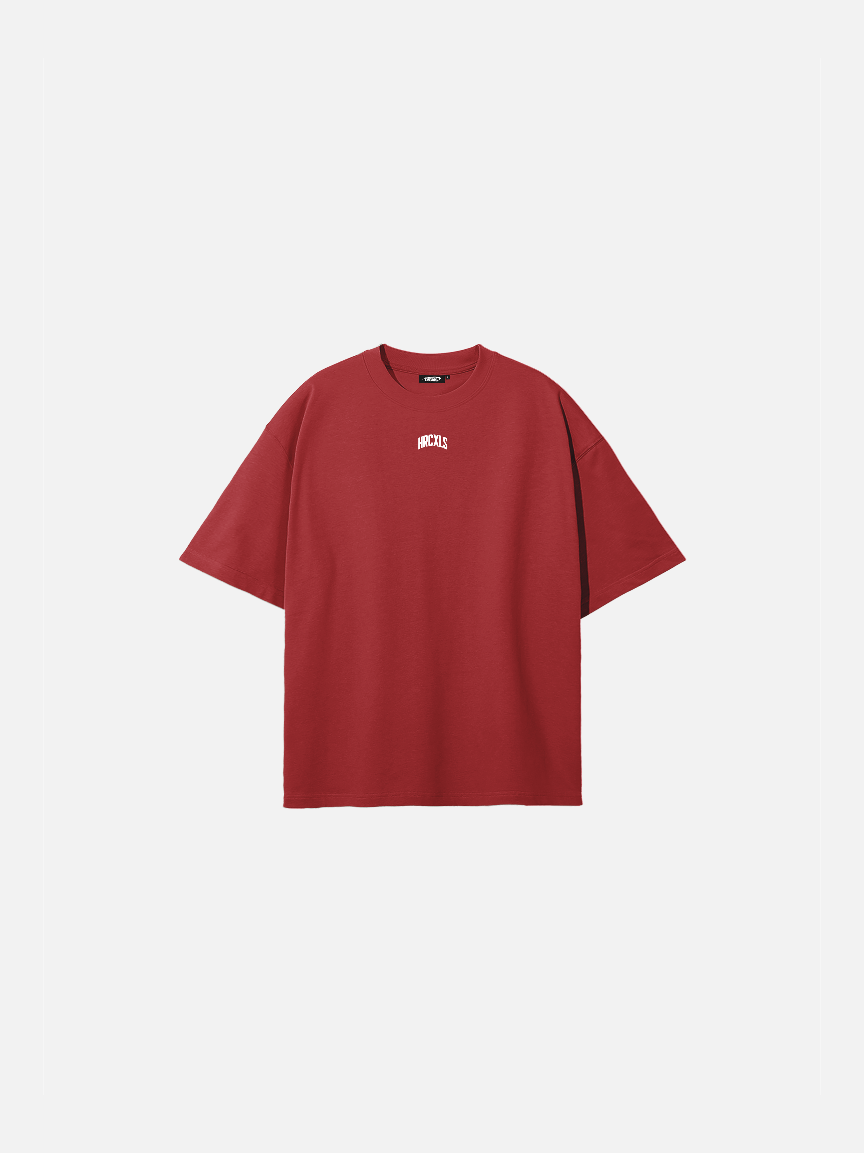 HERCXLES: Athlete Edition Oversized T-Shirt - Red front flat lay